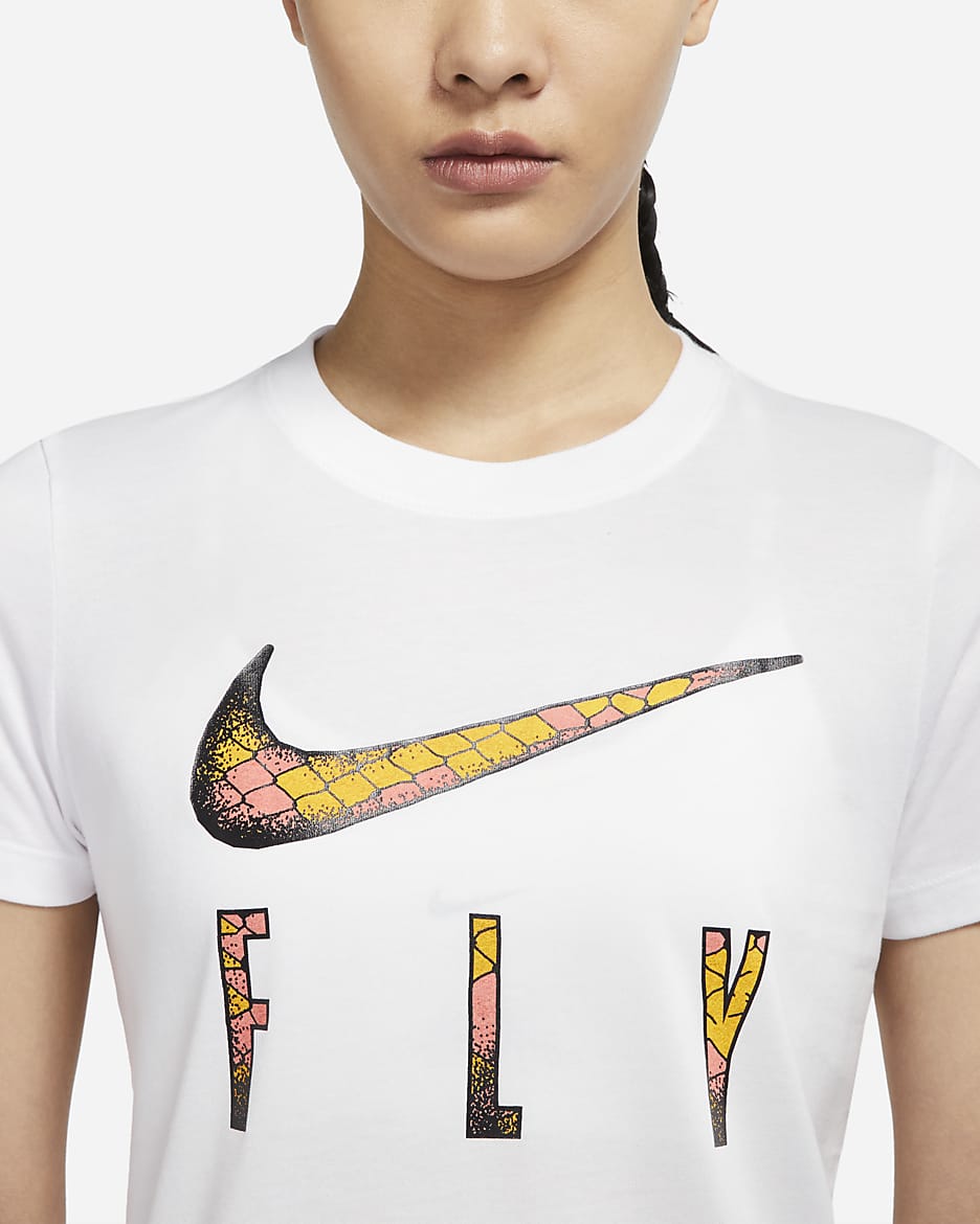 Nike Dri FIT Swoosh Fly Women s Basketball T Shirt